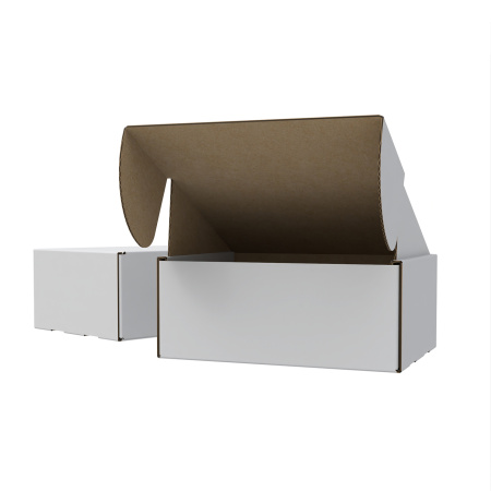 Короб самосборный с ушками 280*220*120 Белый В